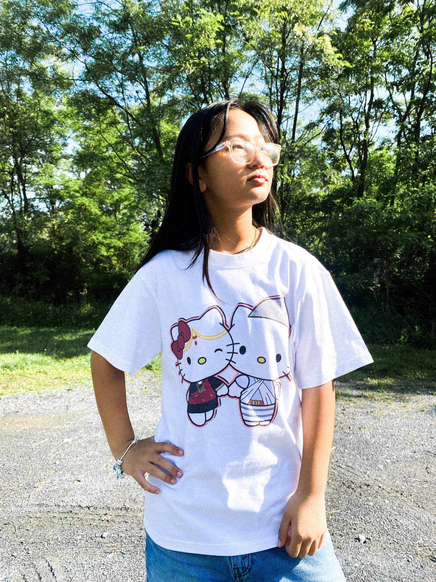 Gurung/Magar Hello Kitty Tee