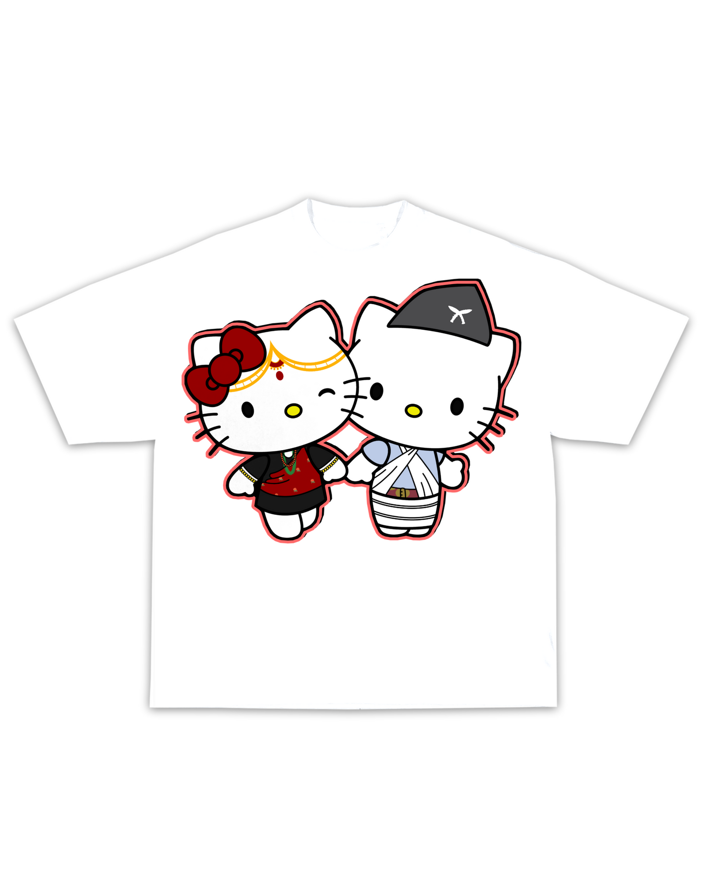 Gurung/Magar Hello Kitty Tee